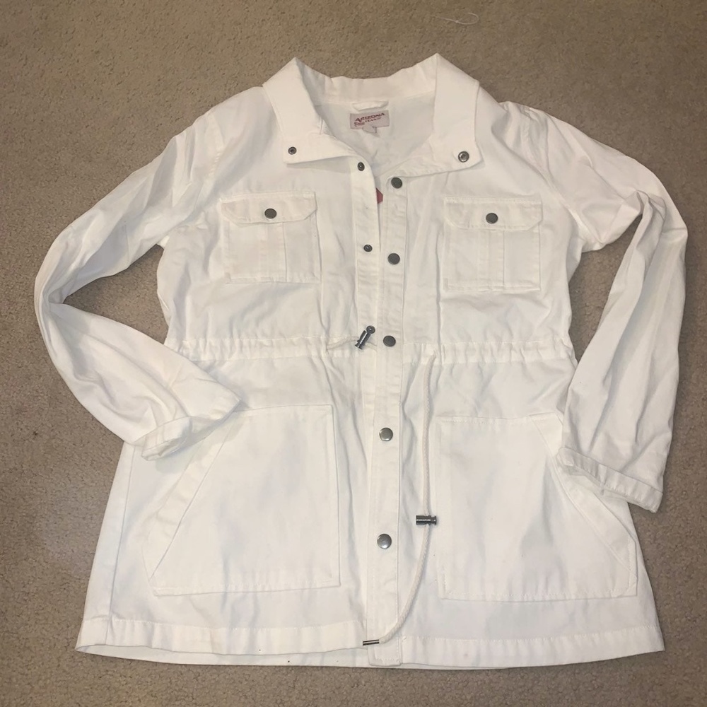 White Utility Jacket